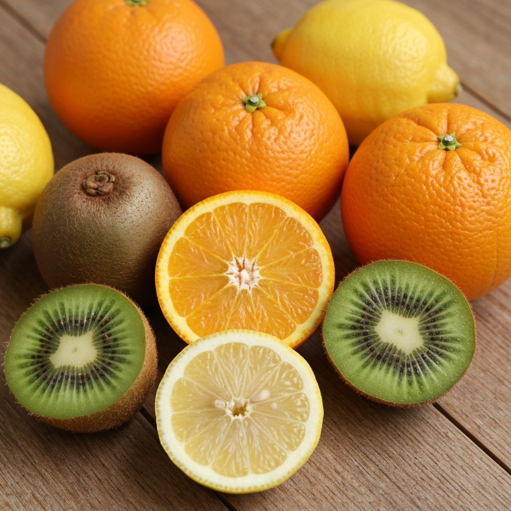 Owoce cytrusowe bogate w witaminę C